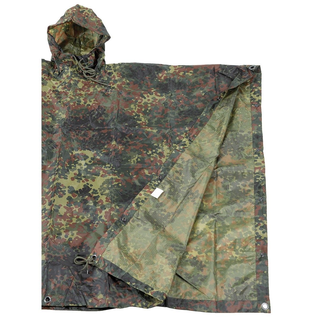 Regnponcho  BW CAMO
