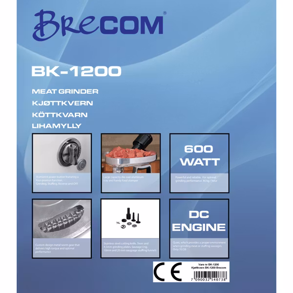 KÖTTKVARN BRECOM BK-1200