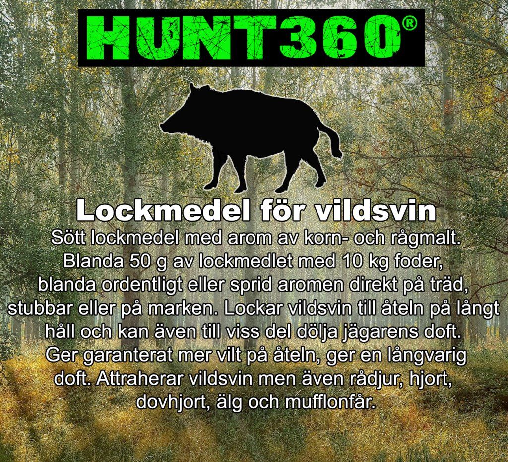 LOCKMEDEL FÖR VILDSVIN