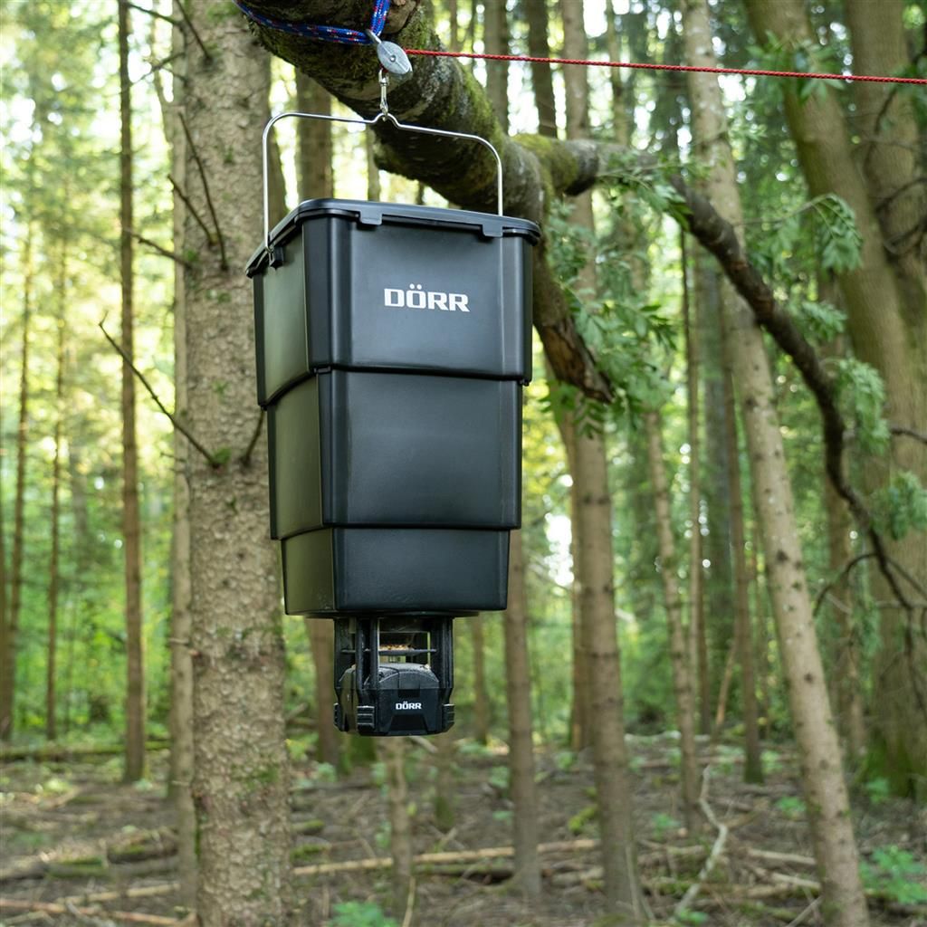 Foderspridare Compact med behållare (20kg/25L)