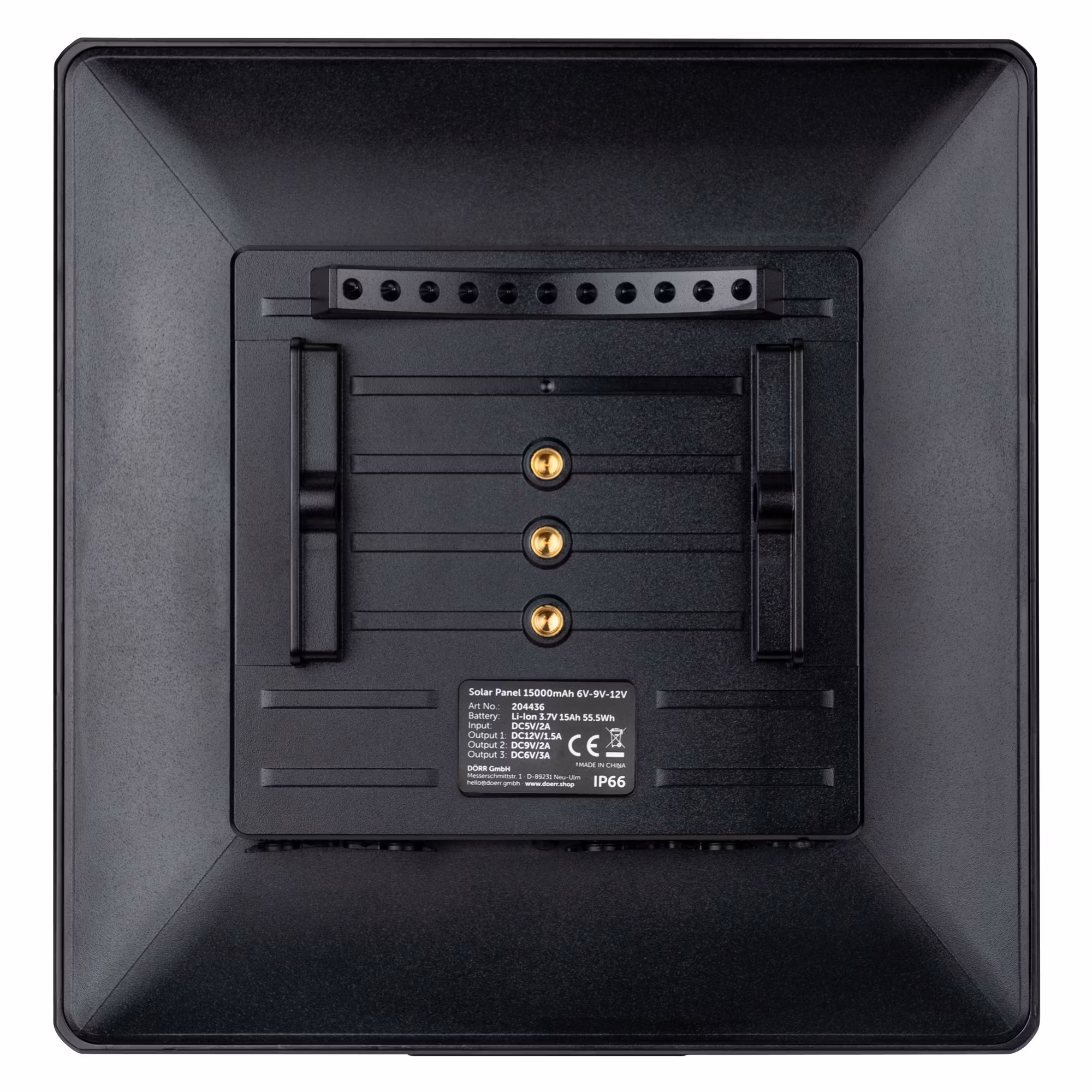 Solpanel Li-1500 12V/6V (passar till snapshot och foderspridare från DÖRR)