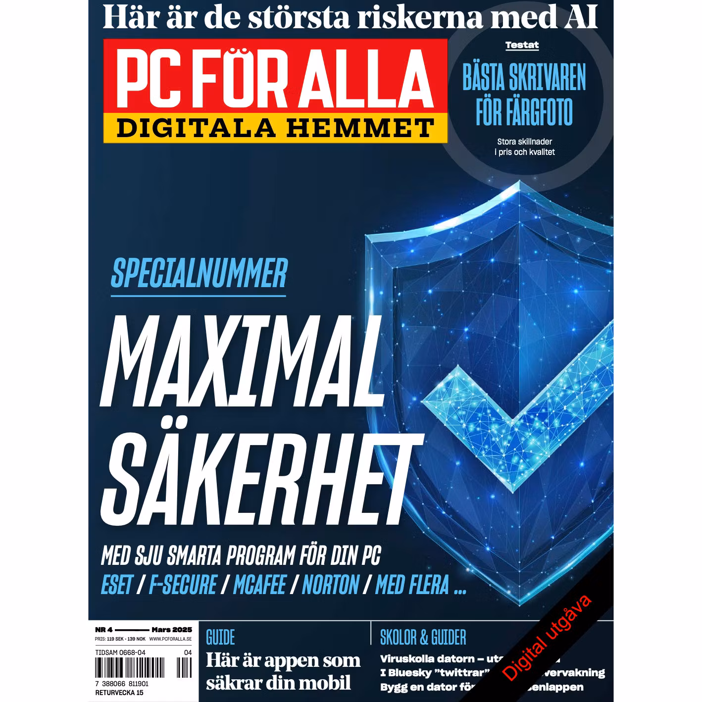 PC för Alla 4, 2025 – Tema: Säkerhet 2025 (förbeställning)