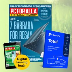 12 nr av PC för Alla + F-Secure Total för 5 enheter