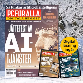 6 nr av PC för Alla + vårt digitala arkiv sedan 2010