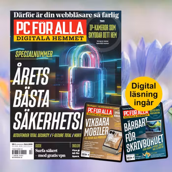 Vårkampanj 2026: 6 nr av PC för Alla + vårt digitala arkiv från 2010