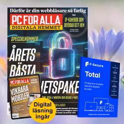 Vårkampanj 2026: 24 nr av PC för Alla + F-Secure Total för 5 enheter samt vårt digitala arkiv från 2010