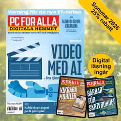 SOMMAR 2026: 6 nr av PC för Alla + vårt digitala arkiv sedan 2010