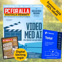 SOMMAR 2026: 24 nr av PC för Alla + F-Secure Total för 5 enheter & vårt digitala arkiv från 2010