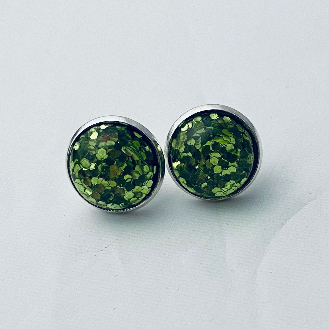 Örhängen med glitter