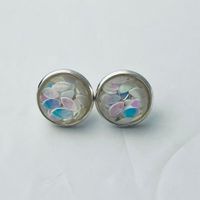 Örhängen med glitter