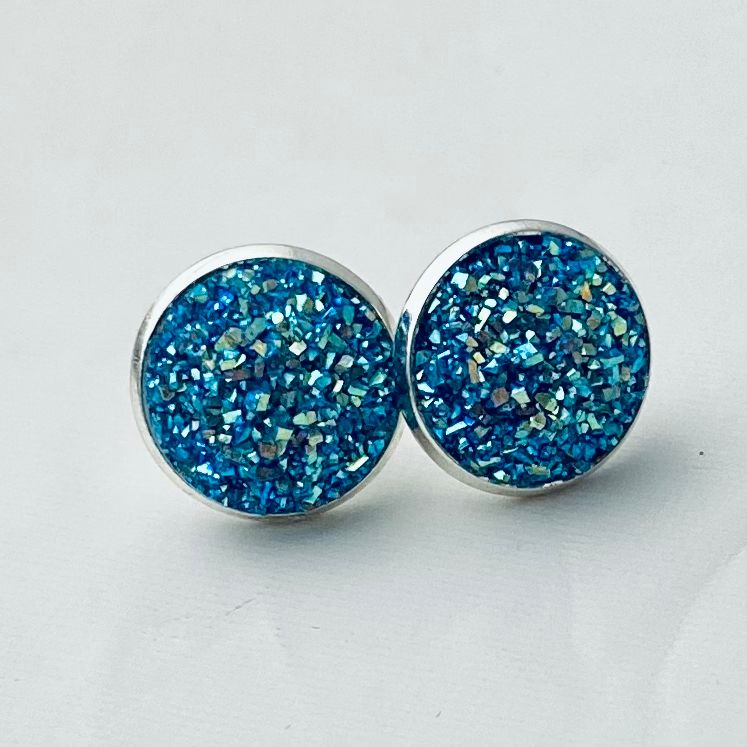Örhängen med glitter