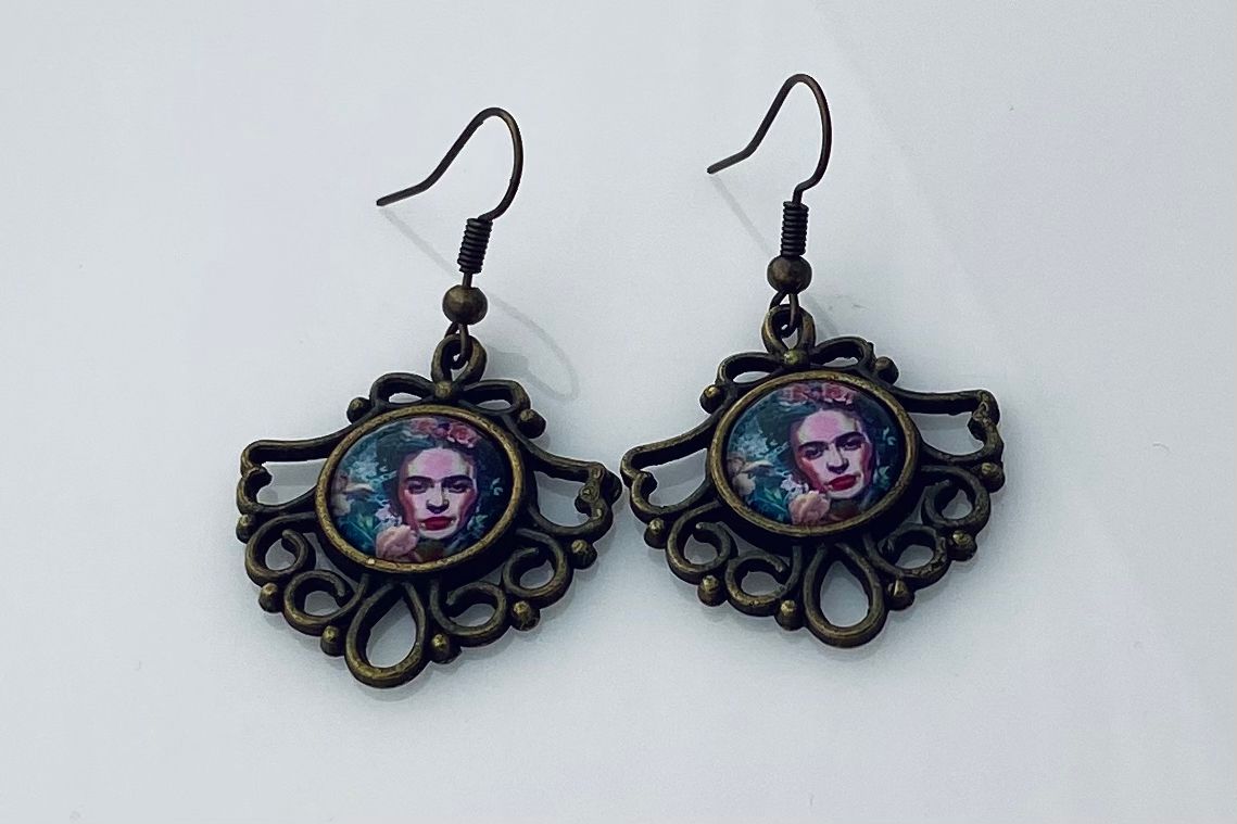 Örhängen Frida Kahlo