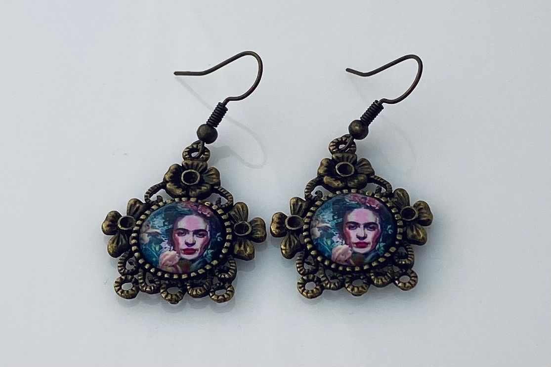 Örhängen Frida Kahlo