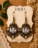 Örhängen Frida Kahlo