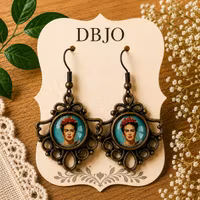 Örhängen Frida Kahlo