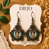 Örhängen Frida Kahlo