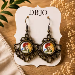 Örhängen Frida Kahlo