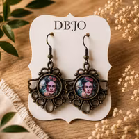 Örhängen Frida Kahlo