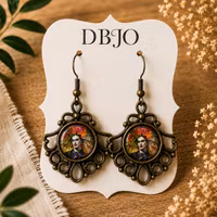 Örhängen Frida Kahlo