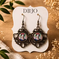 Örhängen Frida Kahlo