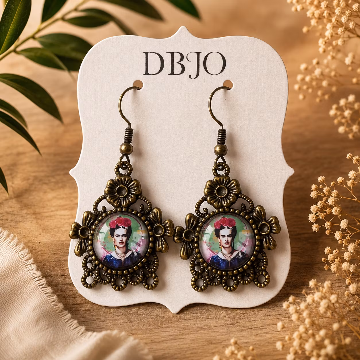 Örhängen Frida Kahlo