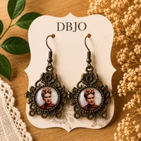 Örhängen Frida Kahlo