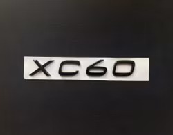 Volvo XC60 emblem i svart