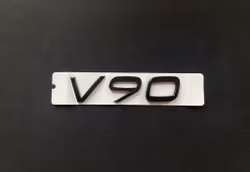 Volvo V90 emblem i svart