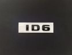 Volkswagen ID6 emblem i svart