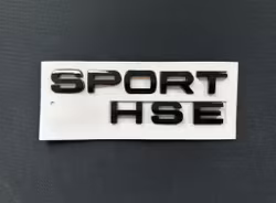 SPORT HSE emblem i svart