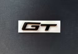 BMW GT emblem i svart