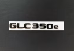 Mercedes-Benz GLC350e emblem i svart