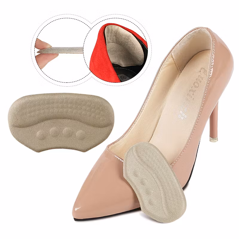 Hälinlägg, hälkudde, hälskydd, beige 1par