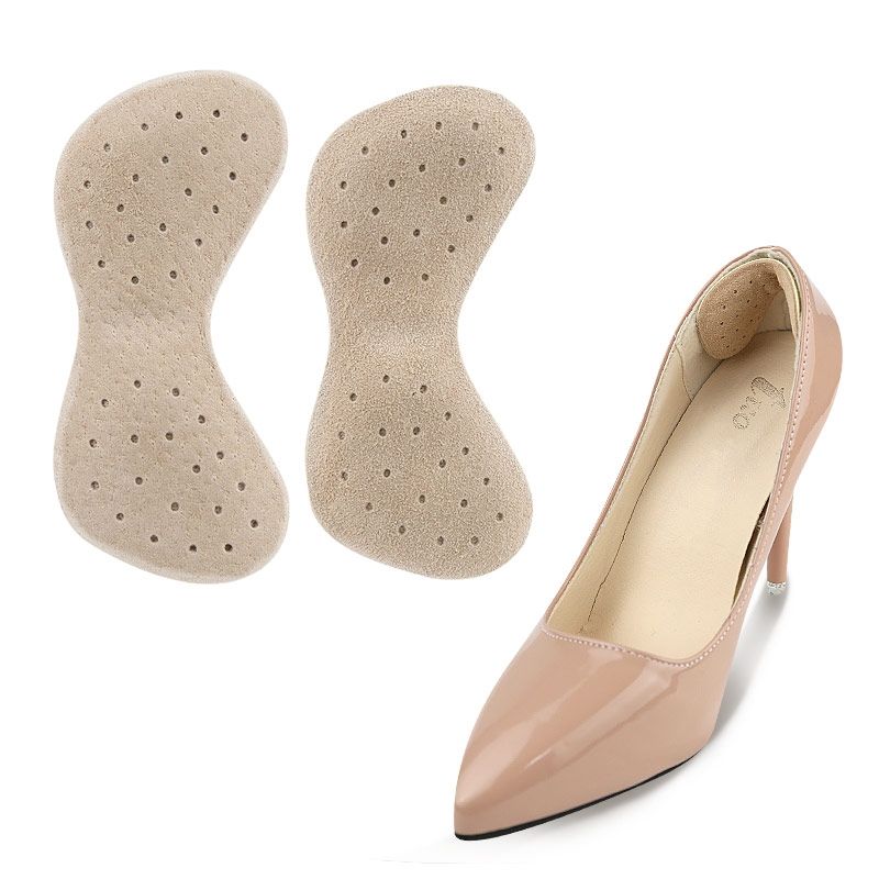 Hälinlägg, vinge, hälskydd, läder, beige 1par