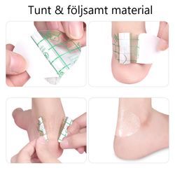 Skavsårsplåster, tunn, genomskinlig 6st