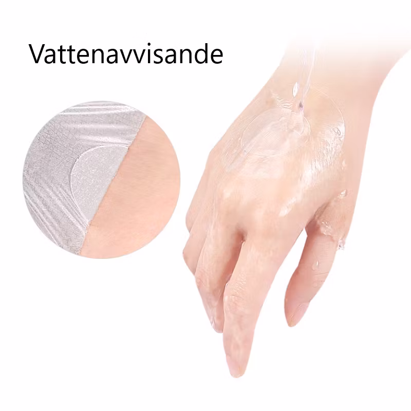 Skavsårsplåster, tunn, genomskinlig med hydrokolloidförband 6st