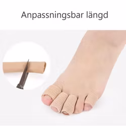 Tåhätta med mjuk gel