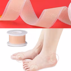 Tejp på rulle mot skoskav, vattenavvisande, hudfärgad