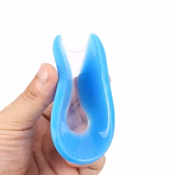 Hälinlägg hälsporre, gel, stötdämpande u-formade 2st