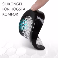 Hälinlägg hälsporre, stötdämpande u-formade 2st