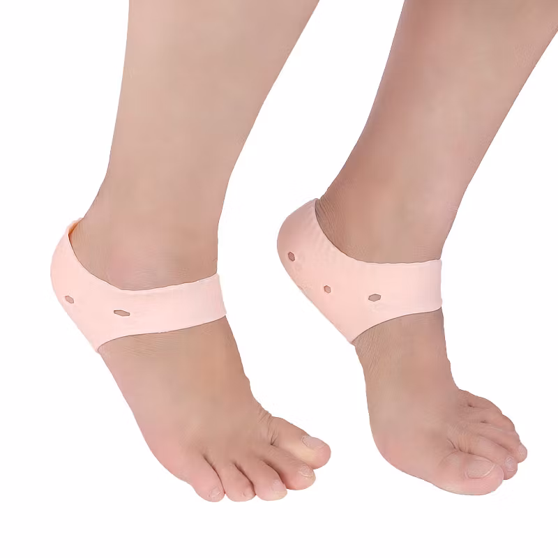 Hälskydd mjuk silikon med ventilationshål ROSA 1par