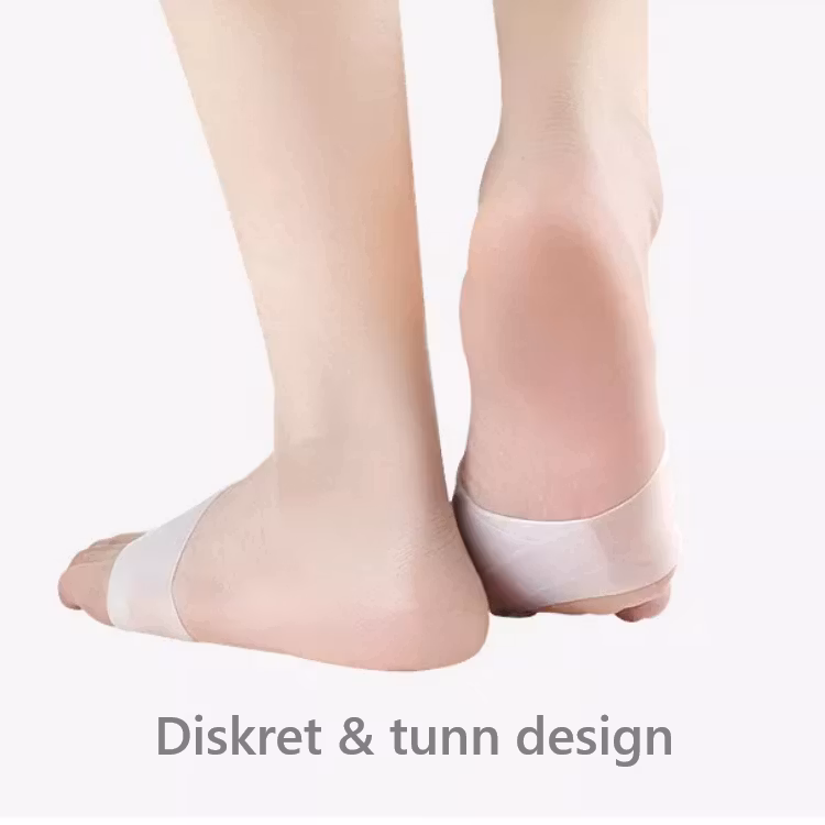 Hallux valgus korrigerande stöd, silikon 2st