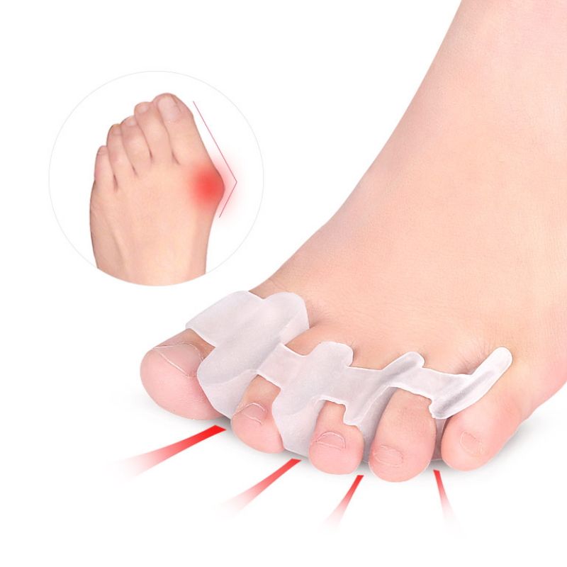 Hallux valgus korrigerande tåseparerare, STORT AVSTÅND 2st