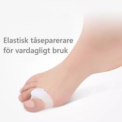 Hallux valgus korrigerande stortåseparerare, silikon 2st
