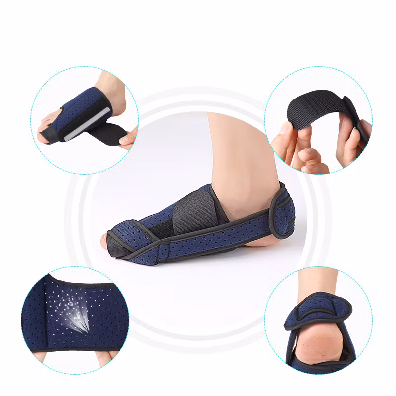 Hallux valgus korrigerande stödskena i textil