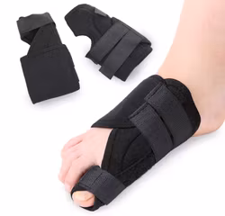 Korrigerande stödskena för hallux valgus i textil 2st