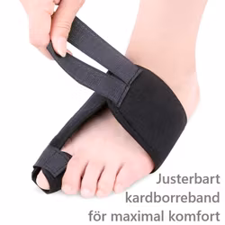 Korrigerande stödskena för hallux valgus i textil 2st