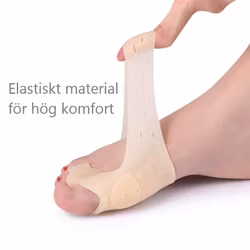 Hallux valgus korrigerande stortåstöd & tåseparerare, magnetterapi 2st