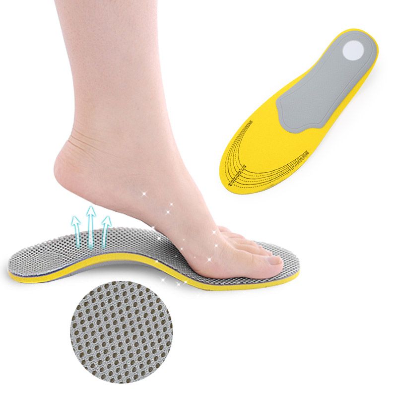 Skoinlägg mot hälsmärta & pronation