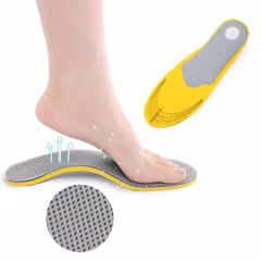 Skoinlägg mot hälsmärta & pronation